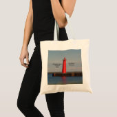 Muskegon South Pierhead Light Tasche (Vorderseite (Produkt))