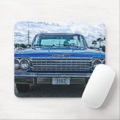 Muskel-Auto 1962 Chevrolet Impala Hotrod Mousepad (Mit Mouse)