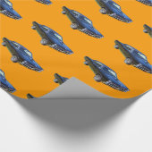 Muskel-Auto 1967 Pontiacs GTO Geschenkpapier (Ecke)