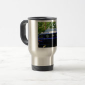 Muskel-Auto-blaue Tasse (Vorderseite Links)
