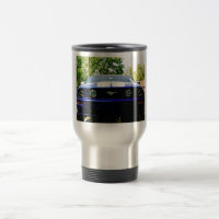Muskel-Auto-blaue Tasse
