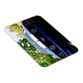 Muskel Auto Blue Flexible Magnet (Rechte Seite)