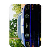 Muskel Auto Blue Flexible Magnet (Vertikal)