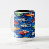 Muskel-Auto-Klassiker-Auto-Liebhaber-Tasse Zweifarbige Tasse (Vorderseite Links)