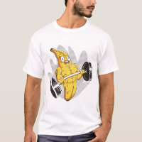 Muskel-Banane – Lustiger Cartoon-Bodybuilder-Banan