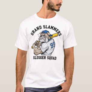 Muskel Bulldog Baseball Team Spirit T-Shirt