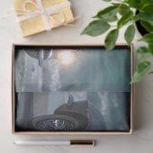 Muskel Car Beach Front decoupage Seidenpapier (Geschenk)