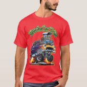 Muskel Car Toons Automotive Cartoon Comic Buch Com T-Shirt (Vorderseite)
