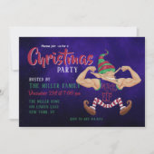 Muskel Elf Einladung (Vorderseite)