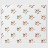 Muskel Elf Geschenkpapier (Flach)