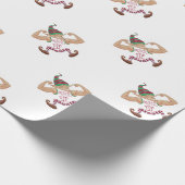Muskel Elf Geschenkpapier (Ecke)