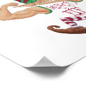 Muskel Elf Poster (Ecke)