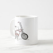Muskel-Fahrrad Sechzigerjahre Schwinn Kaffeetasse (Vorderseite Links)