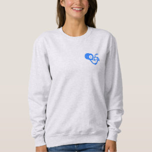 Muskel Flamme - Bizeps Stärke und Energie Sweatshirt