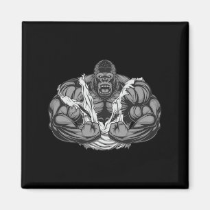 Muskel-Gorilla-Fitness Trainingsgerät für Lover Bo Magnet
