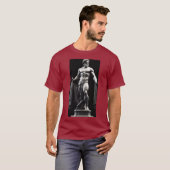 Muskel griechische Statue T - Shirt. T-Shirt (Vorne ganz)