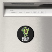 Muskel Hardcore Avocado Funny Magnet (In Situ (Geschirrspüler))