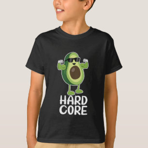 Muskel Hardcore Avocado Funny T-Shirt