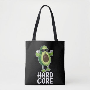 Muskel Hardcore Avocado Funny Tasche