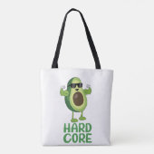 Muskel Hardcore Avocado Funny Tasche (Rückseite)