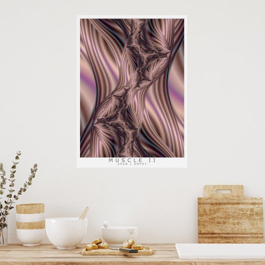 MUSKEL II POSTER (Küche)