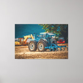 Muskel im Boden Leinwanddruck