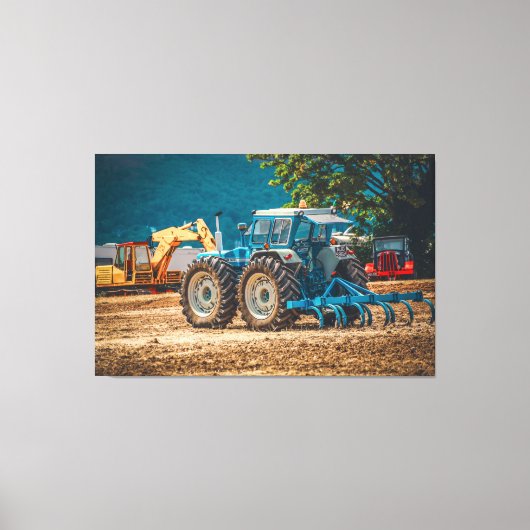 Muskel im Boden Leinwanddruck (Vorderseite)