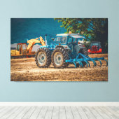 Muskel im Boden Leinwanddruck (Insitu (Holzboden))