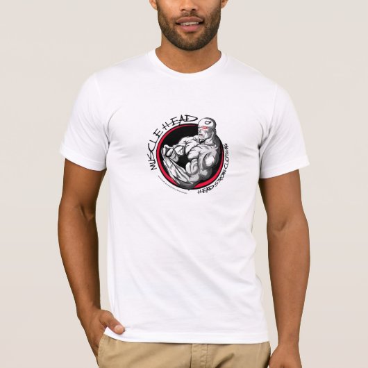 Muskel-Kopf-Logo 2012 T-Shirt (Vorderseite)