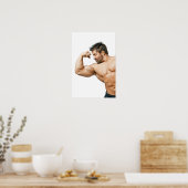 Muskel Man Poster (Küche)