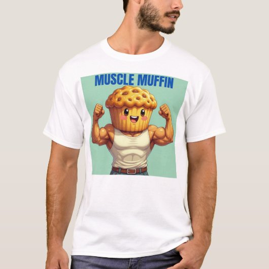Muskel Muffin T-Shirt (Vorderseite)