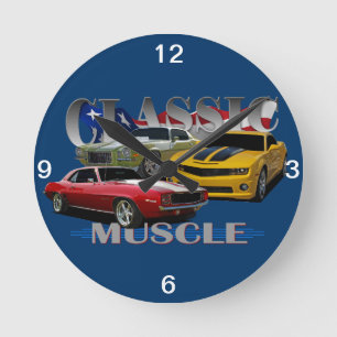 Muskel Runde Wanduhr