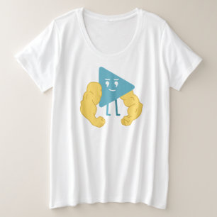 Muskel Selby Plus Größe Große Größe T-Shirt