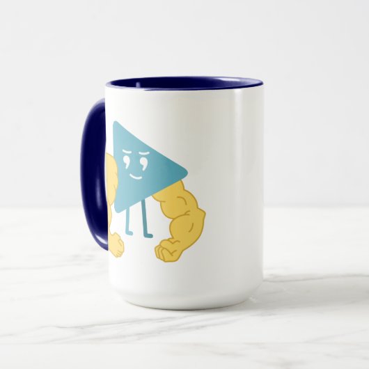 Muskel Selby Tasse (Vorderseite Links)