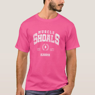 Muskel Shoals AL Alabama Vintager Rücken T-Shirt