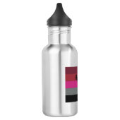 MUSKEL-STOLZ-FLAGGE EDELSTAHLFLASCHE (Links)