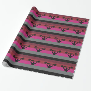 MUSKEL-STOLZ-FLAGGE GESCHENKPAPIER