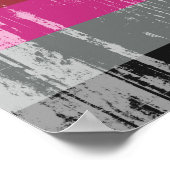 MUSKEL-STOLZ-FLAGGE POSTER (Ecke)
