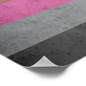 MUSKEL-STOLZ-FLAGGE POSTER (Ecke)