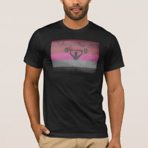 MUSKEL-STOLZ-FLAGGE T-Shirt