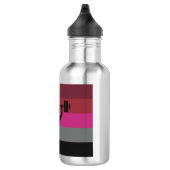 MUSKEL-STOLZ-FLAGGE TRINKFLASCHE (Rechts)