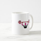 Muskel-Stolz Kaffeetasse (VorderseiteRechts)