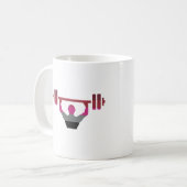 Muskel-Stolz Kaffeetasse (Vorderseite Links)