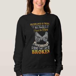 Muskel und Ehefrau nicht immer Augen, sondern Herz Sweatshirt