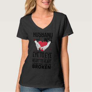 Muskel und Ehefrau nicht immer Augen, sondern Herz T-Shirt