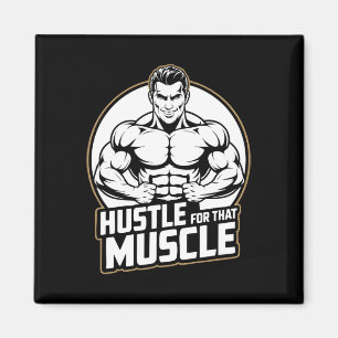Muskel Workout Fitness Bodybuilding Gewichtszunahm Magnet