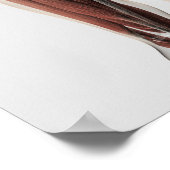 Muskelanatomie der menschlichen Legen 2 Poster (Ecke)