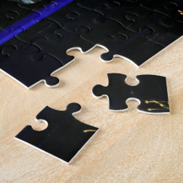 Muskelauto Blau-Puzzlespiel Puzzle
