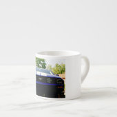 Muskelauto blaue Espresso-Tasse Espressotasse (Vorderseite Rechts)