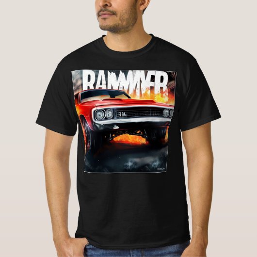MUSKELAUTO HALLOWEEN [Rammer] 001 T-Shirt (Vorderseite)